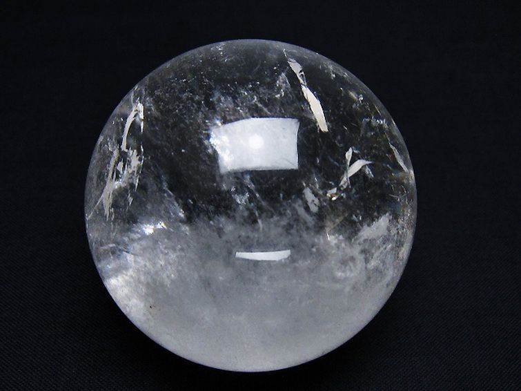 ヒマラヤ水晶 丸玉 54mm [T62-16072] 1枚目