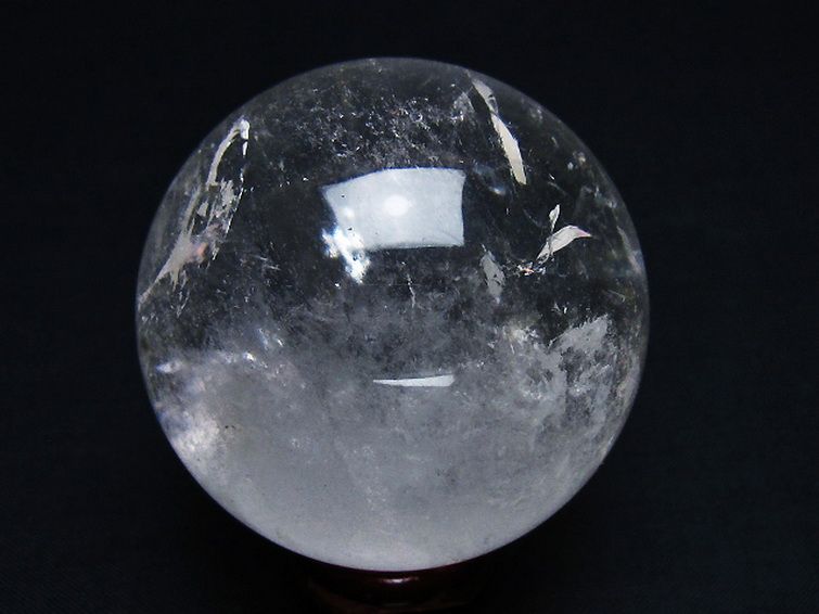 ヒマラヤ水晶 丸玉 54mm [T62-16072] 3枚目