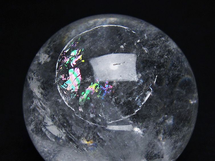 爆レア❗️ヒマラヤ水晶 丸玉 虹入り 天然石 パワーストーン☆パワー浄化A1118 爆レア❗️ヒマラヤ水晶 丸玉 虹入り 天然石 パワーストーン☆パワー