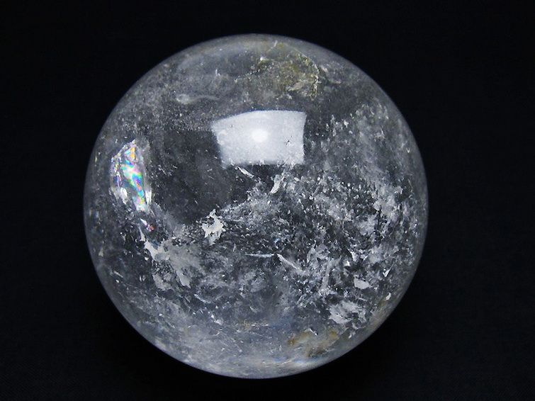 ヒマラヤ水晶 丸玉 75mm [T62-16099] 1枚目