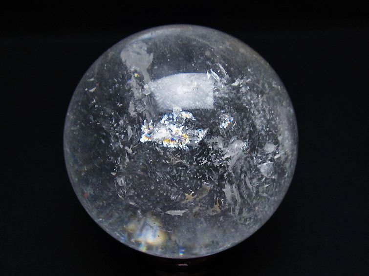 ヒマラヤ水晶 丸玉 75mm [T62-16099] 3枚目