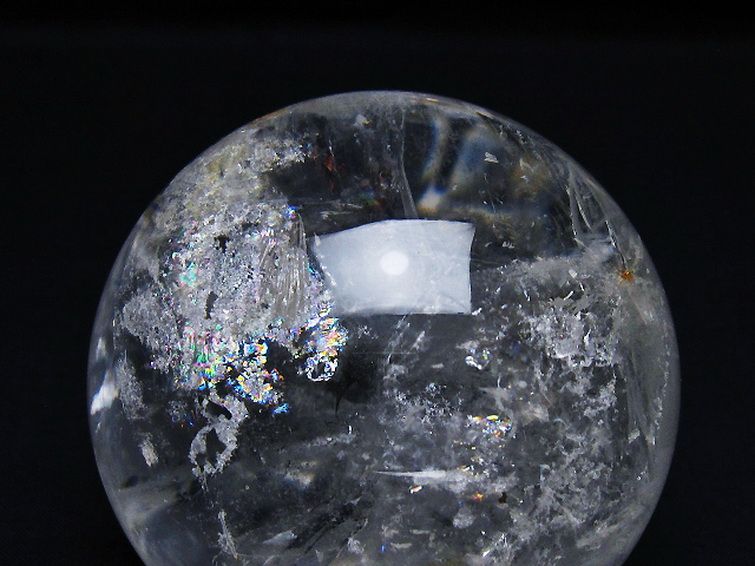 ヒマラヤ水晶 丸玉 77mm [T62-16100] 2枚目