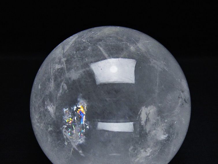 ヒマラヤ水晶 丸玉 88mm [T62-16125] 2枚目