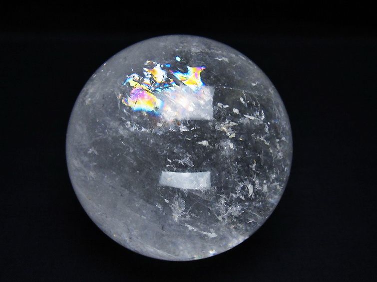 ヒマラヤ水晶 丸玉 78mm [T62-16138] 1枚目