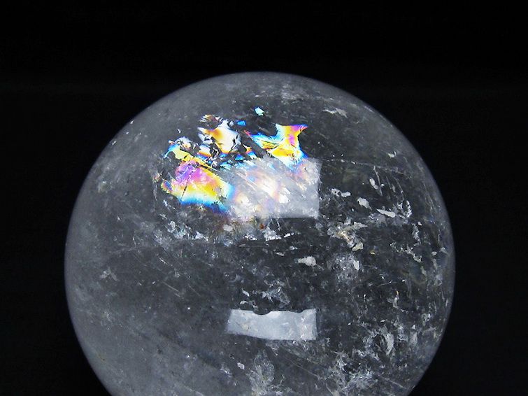 ヒマラヤ水晶 丸玉 78mm [T62-16138] 2枚目