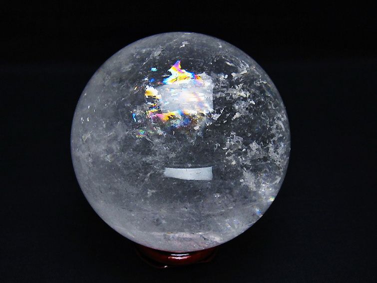 ヒマラヤ水晶 丸玉 78mm [T62-16138] 3枚目