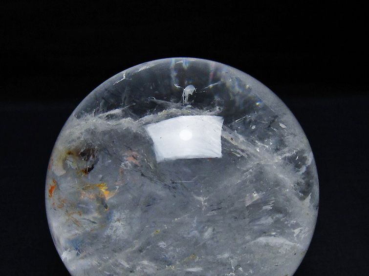 1.2Kg ヒマラヤ水晶 丸玉 94mm [T62-16173] 2枚目