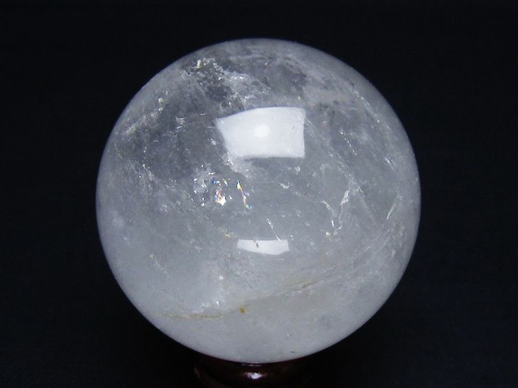 ヒマラヤ水晶 丸玉 55mm [t62-16343] 3枚目