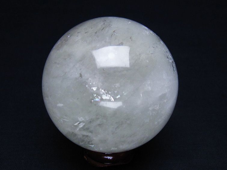 ヒマラヤ水晶 丸玉 55mm [t62-16345] 3枚目