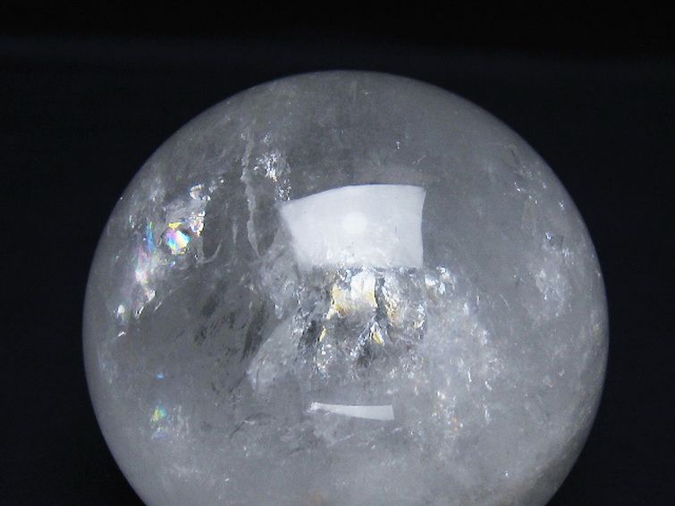 ヒマラヤ水晶 丸玉 75mm [t62-16355] 1枚目