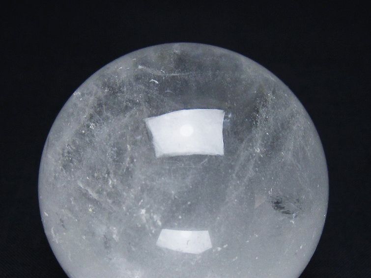 ヒマラヤ水晶 丸玉 56mm [t62-16376] 2枚目