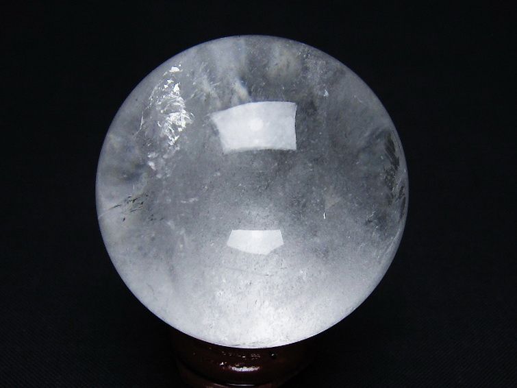 ヒマラヤ水晶 丸玉 45mm [t62-16385] 3枚目