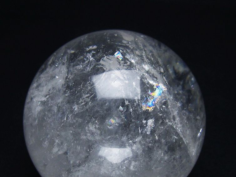 ヒマラヤ水晶 丸玉 66mm [t62-16412] 1枚目