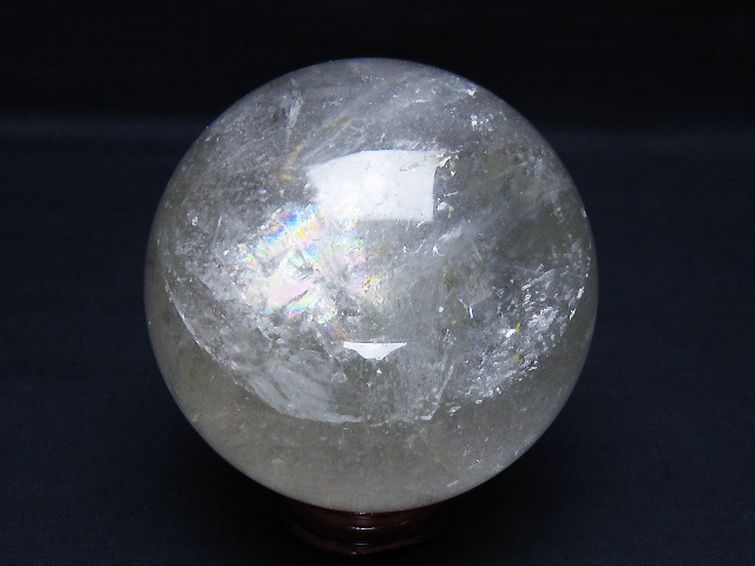 ヒマラヤ水晶 丸玉 79mm [t62-16414] 3枚目