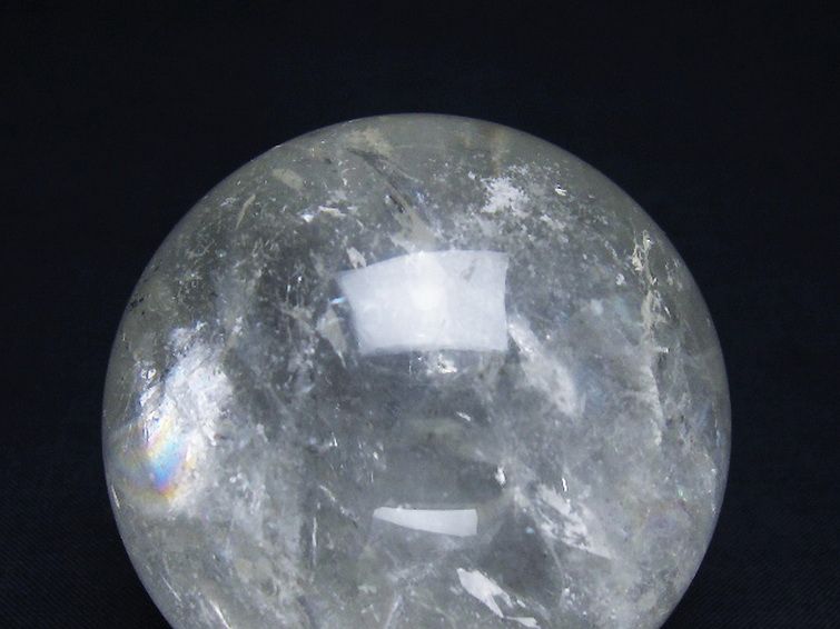 ヒマラヤ水晶 丸玉 58mm [t62-16436] 1枚目