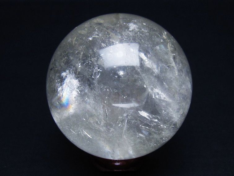 ヒマラヤ水晶 丸玉 58mm [t62-16436] 3枚目