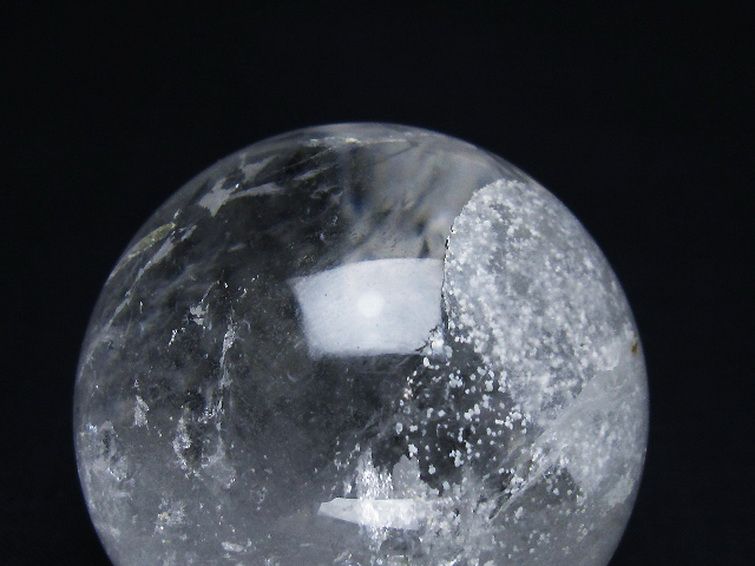 ヒマラヤ水晶 丸玉 51mm [t62-16458] 2枚目