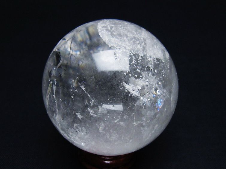 ヒマラヤ水晶 丸玉 51mm [t62-16458] 3枚目