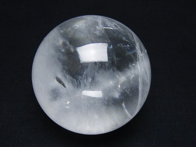 ヒマラヤ水晶 丸玉 46mm [t62-16465] 1枚目