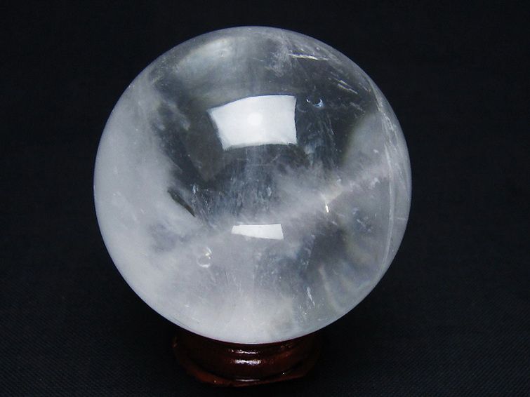 ヒマラヤ水晶 丸玉 46mm [t62-16465] 3枚目