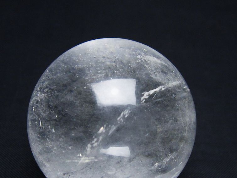 ヒマラヤ水晶 丸玉 42mm [t62-16466] 2枚目