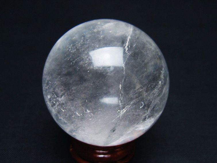 ヒマラヤ水晶 丸玉 42mm [t62-16466] 3枚目
