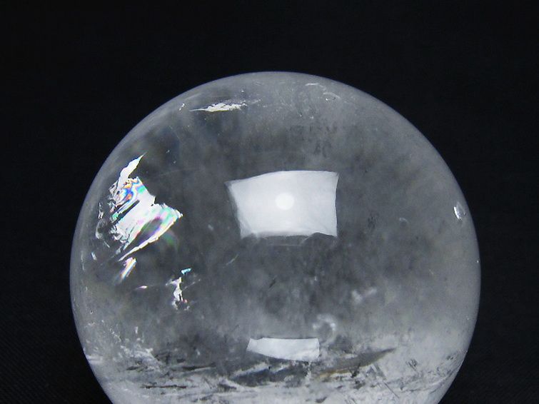 ヒマラヤ水晶 丸玉 49mm [t62-16470] 1枚目