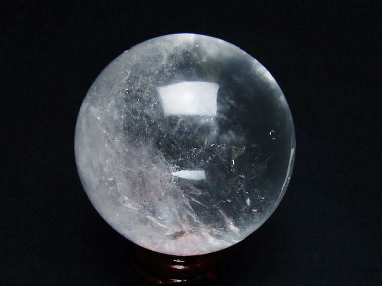 ヒマラヤ水晶 丸玉 49mm [t62-16470] 3枚目
