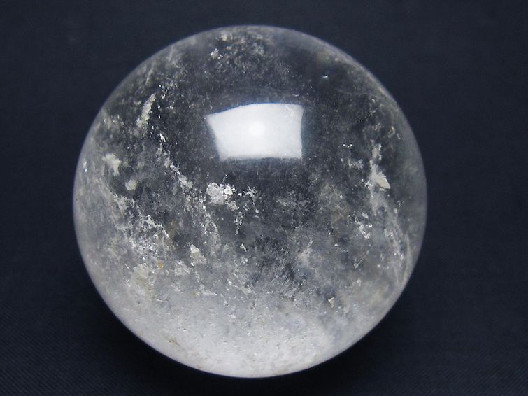 ヒマラヤ水晶 丸玉 52mm [t62-16481] 1枚目