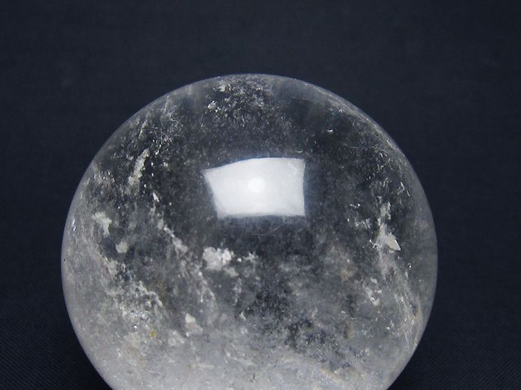 ヒマラヤ水晶 丸玉 52mm [t62-16481] 2枚目