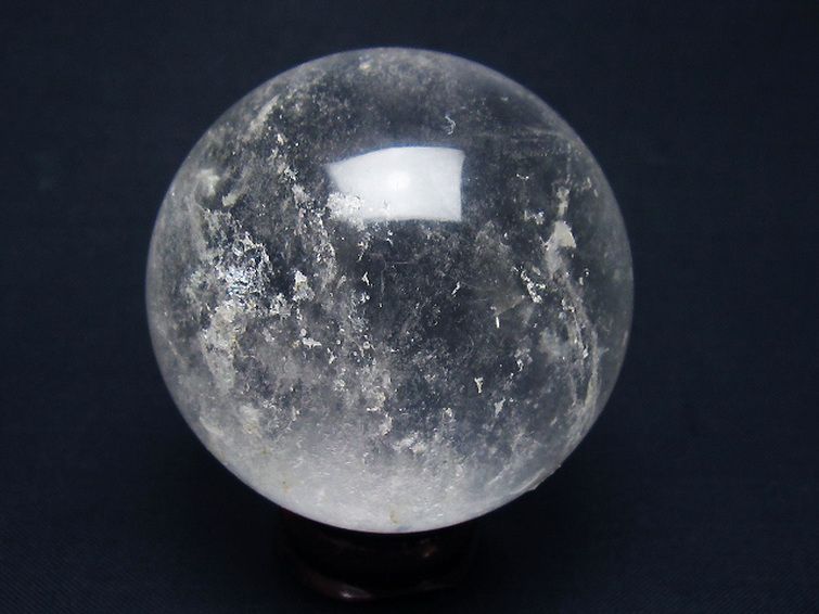 ヒマラヤ水晶 丸玉 52mm [t62-16481] 3枚目