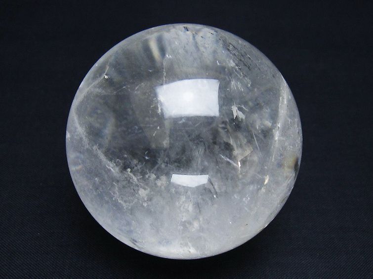 ヒマラヤ水晶 丸玉 58mm [t62-16492] 1枚目