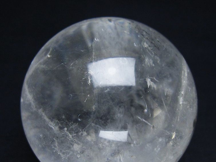 ヒマラヤ水晶 丸玉 58mm [t62-16492] 2枚目