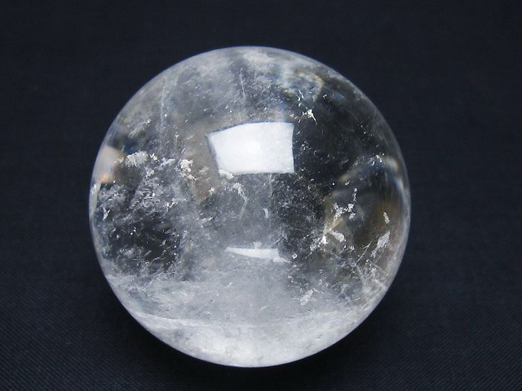 ヒマラヤ水晶 丸玉 47mm [t62-16506] 1枚目