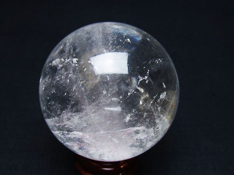 ヒマラヤ水晶 丸玉 47mm [t62-16506] 3枚目