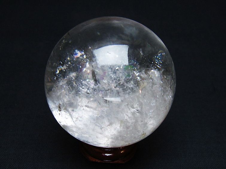 ヒマラヤ水晶 丸玉 49mm [t62-16511] 3枚目