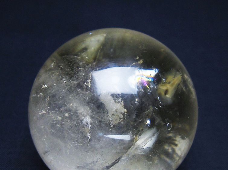 ヒマラヤ水晶 丸玉 52mm [t62-16526] 2枚目