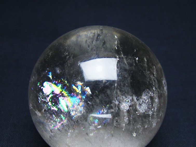 ヒマラヤ水晶 丸玉 53mm [t62-16528] 1枚目