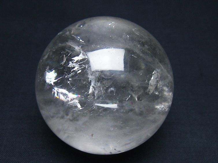 ヒマラヤ水晶 丸玉 56mm [t62-16534] 2枚目