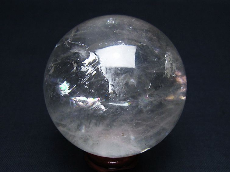 ヒマラヤ水晶 丸玉 56mm [t62-16534] 3枚目