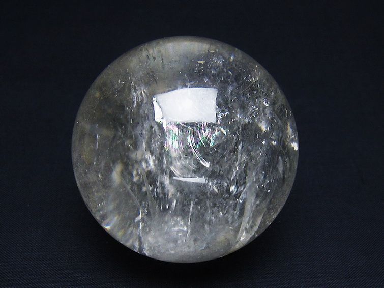 ヒマラヤ水晶 丸玉 58mm [t62-16539] 2枚目