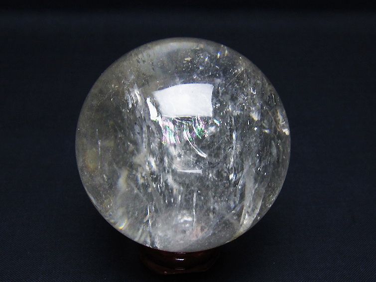 ヒマラヤ水晶 丸玉 58mm [t62-16539] 3枚目