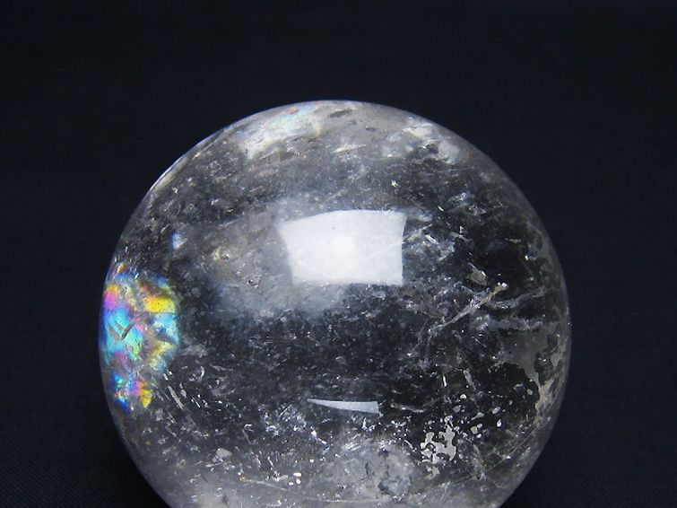 ヒマラヤ水晶 丸玉 59mm [t62-16546] 2枚目