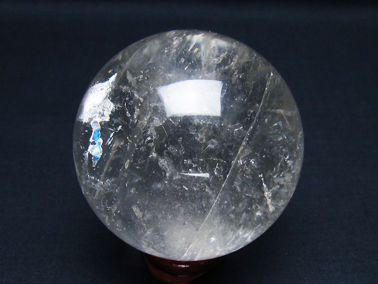 ヒマラヤ水晶 丸玉 59mm [t62-16546] 3枚目