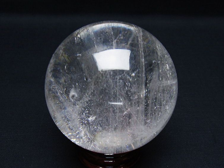 ヒマラヤ水晶 丸玉 63mm [t62-16552] 3枚目