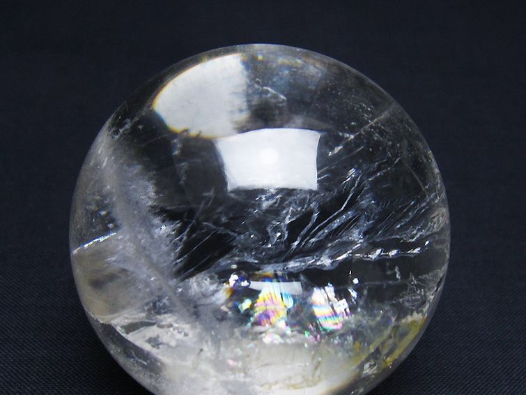 ヒマラヤ水晶 丸玉 52mm [t62-16575] 1枚目