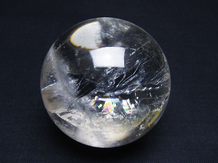 ヒマラヤ水晶 丸玉 52mm [t62-16575] 2枚目