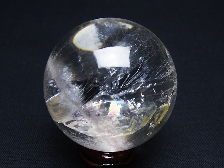 ヒマラヤ水晶 丸玉 52mm [t62-16575] 3枚目