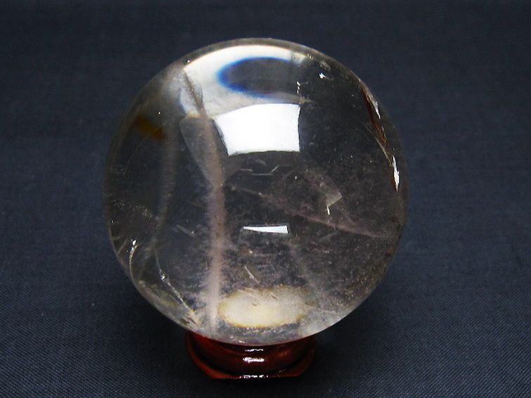 ヒマラヤ水晶 丸玉 52mm [t62-16578] 3枚目