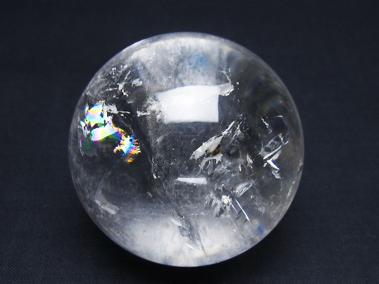 ヒマラヤ水晶 丸玉 52mm [t62-16579] 2枚目